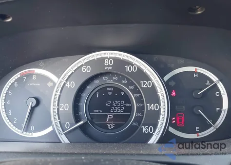 2014 Honda Accord Ex-L z USA, uszkodzony, nr VIN 1HGCR2F80EA132612